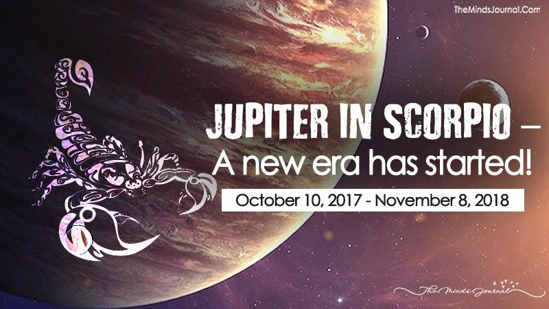 Jupiter In Scorpio – A New Era Has Started!