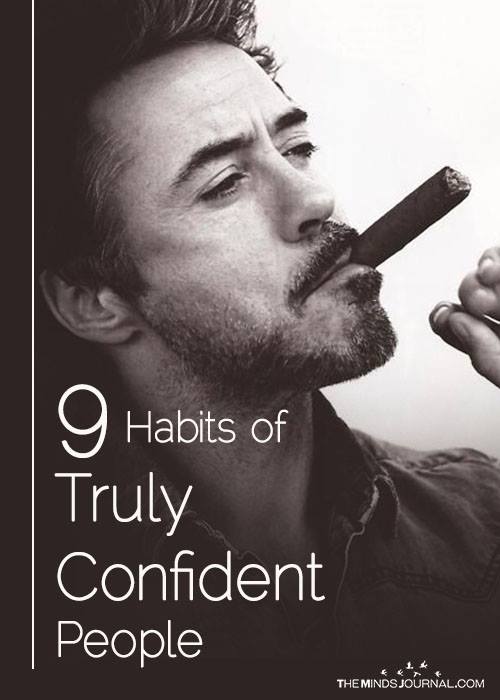 Nine Habits of Truly Confident People