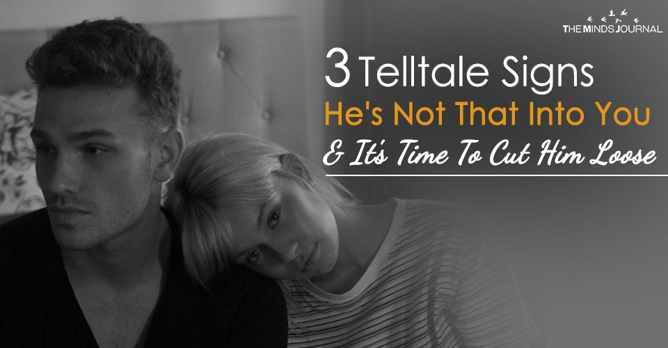 3 Telltale Signs He’s Not That Into You (And It’s Time To Cut Him Loose)