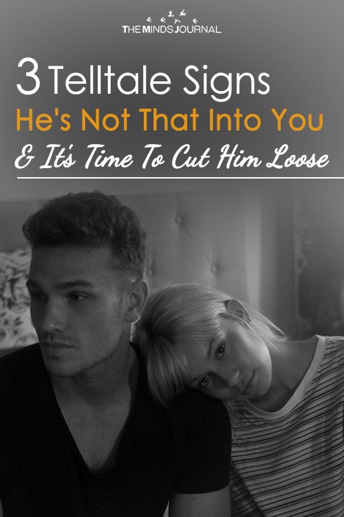 3 Telltale Signs He's Not That Into You (& It's Time To Cut Him Loose)