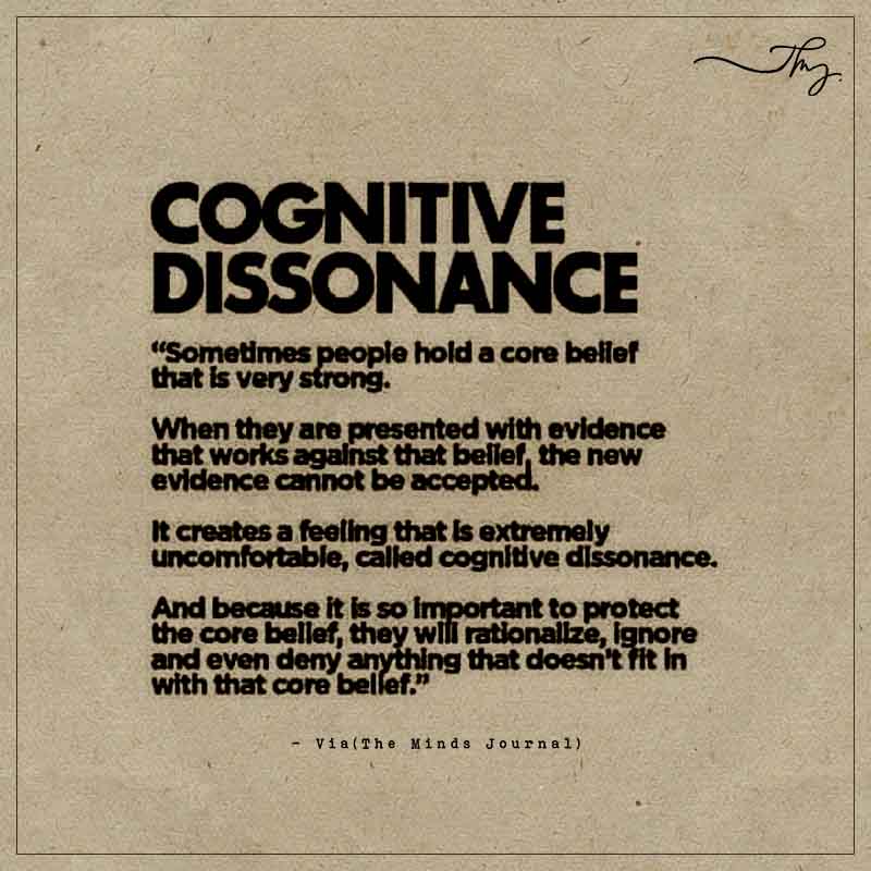 Cognitive Dissonance