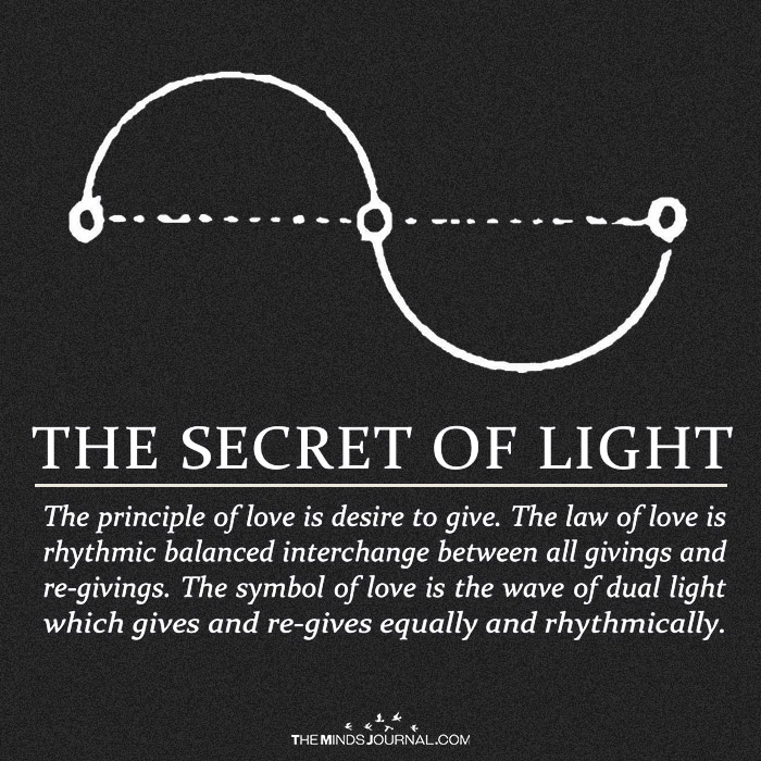 The Secret Of Light