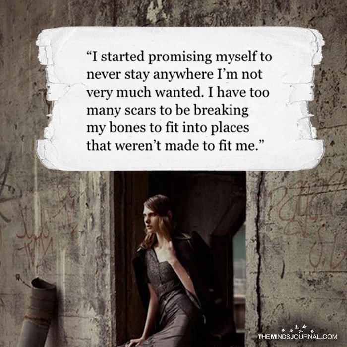 I Started Promising Myself