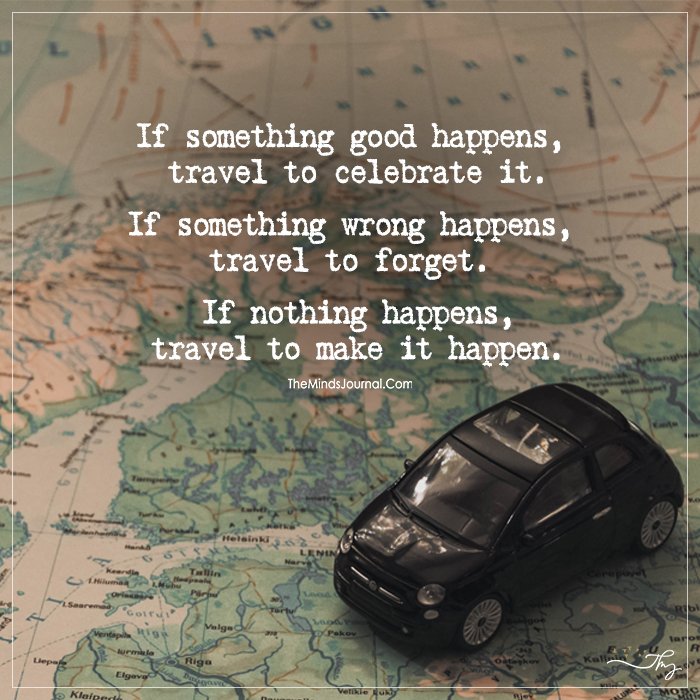 Travel heals your mind