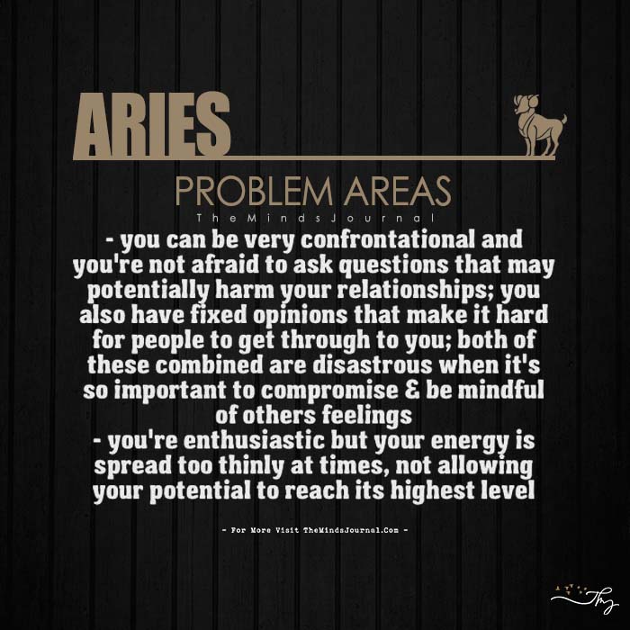 Problem Areas of Each Zodiac Sign