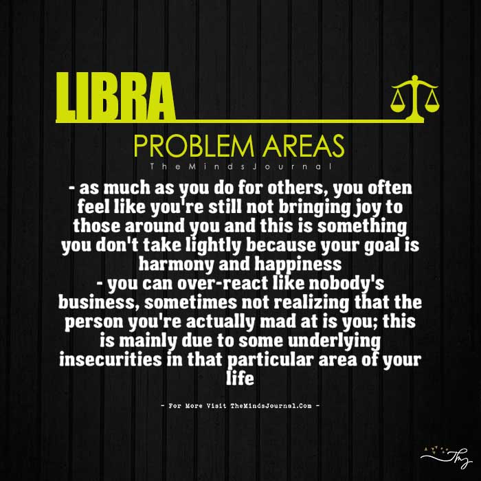 problem areas of each zodiac sign