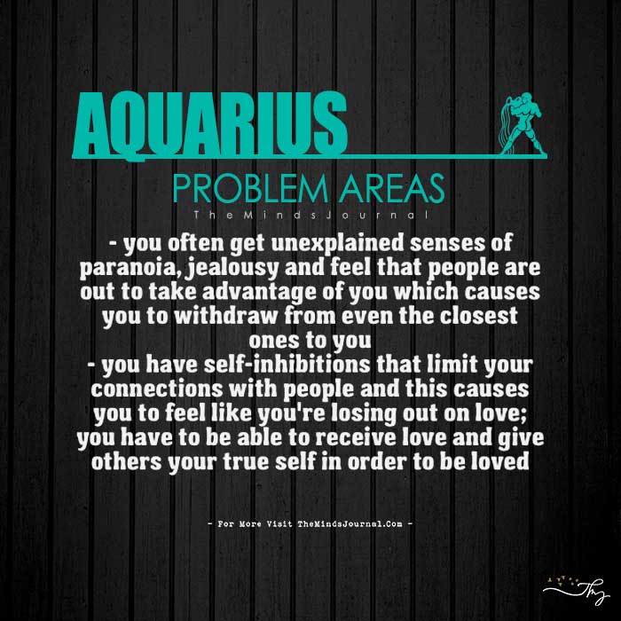 problem areas of each zodiac sign