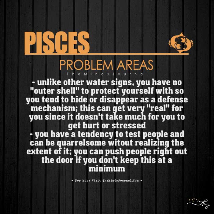 problem areas of each zodiac sign