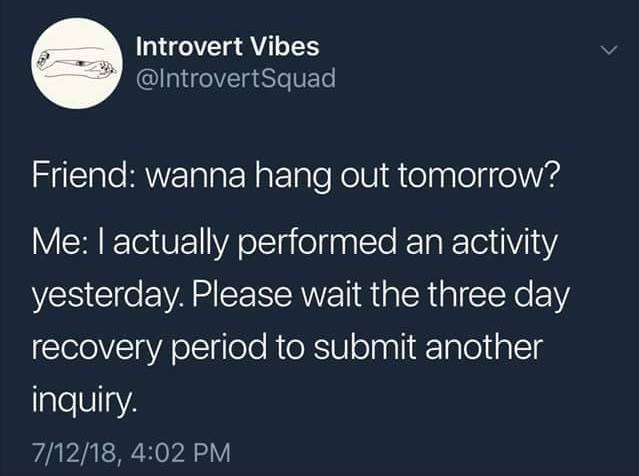 introvert memes