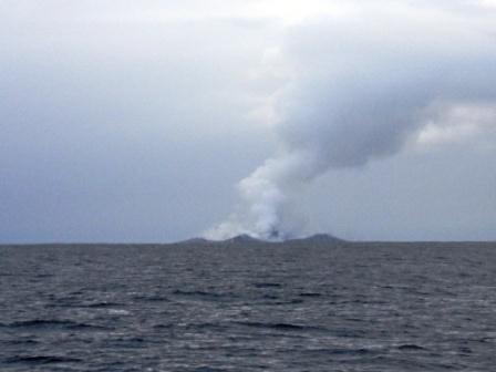 an underwater volcano