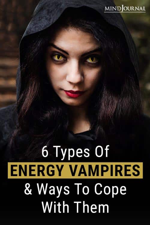 Types of Energy Vampires and Ways To Cope With Them