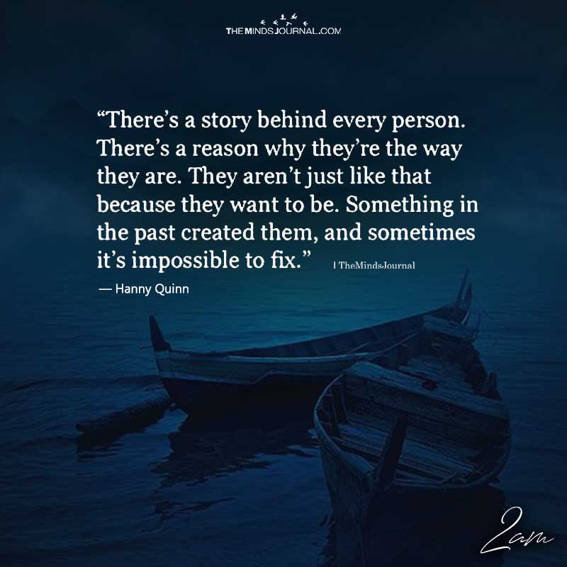 There’s A Story Behind Every Person