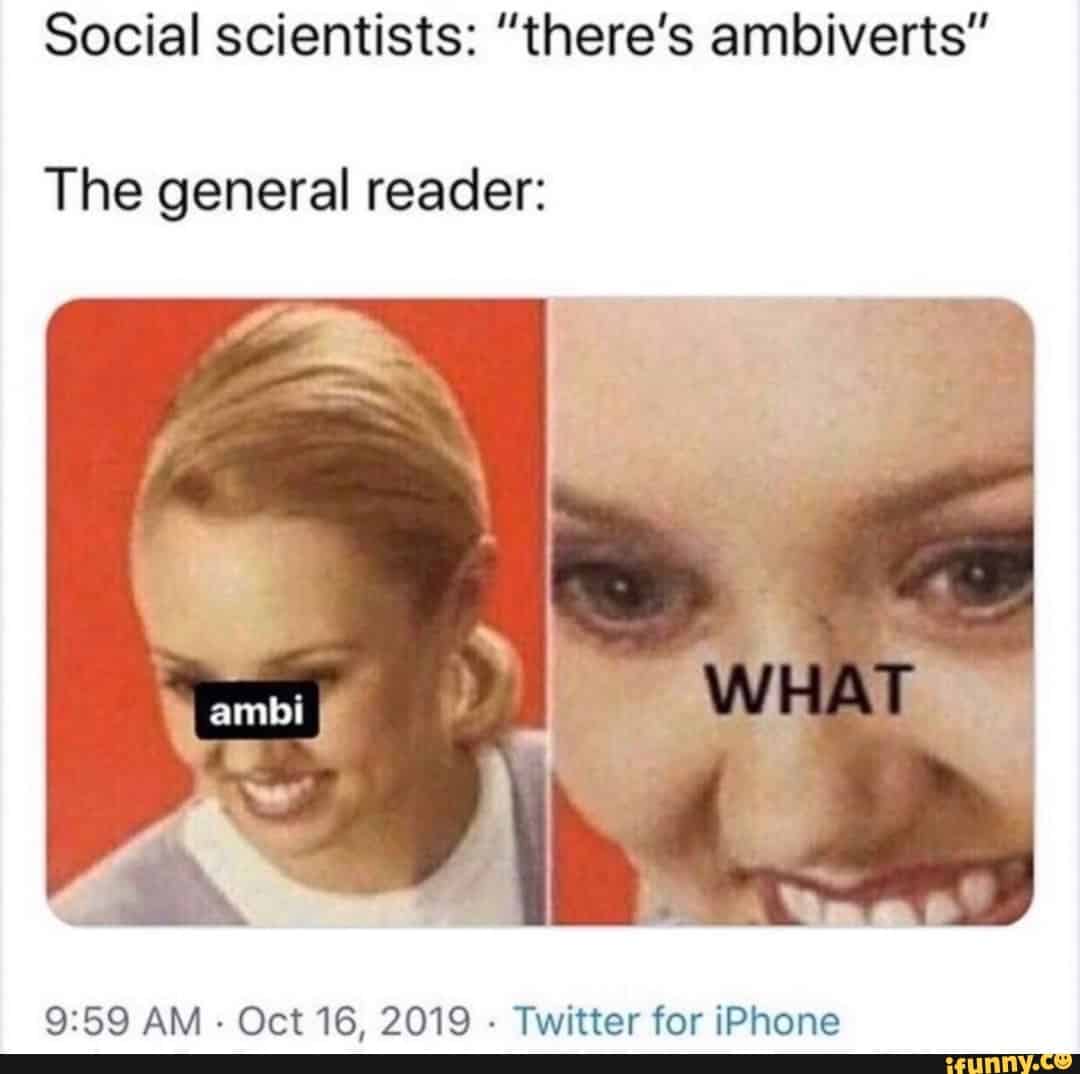 ambivert memes