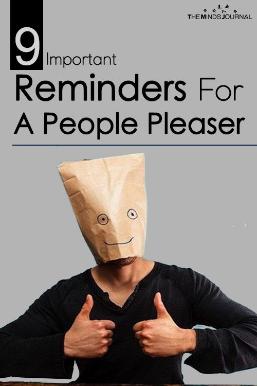 Reminders For A People Pleaser