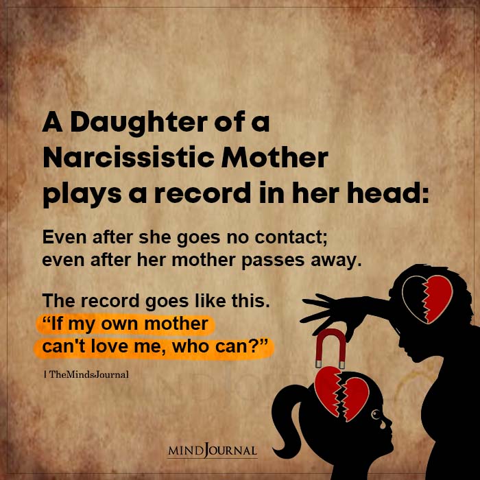 daughters of elderly narcissistic mothers