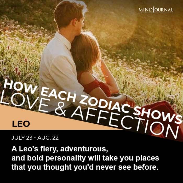 how each zodiac sign shows love