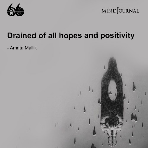 Amrita Mallik Drained of