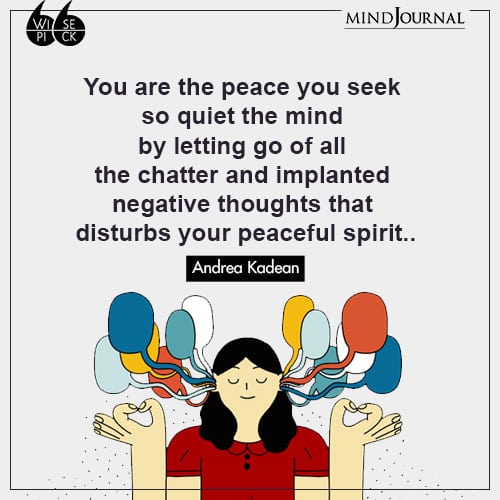 Andrea Kadean You are the peace you seek