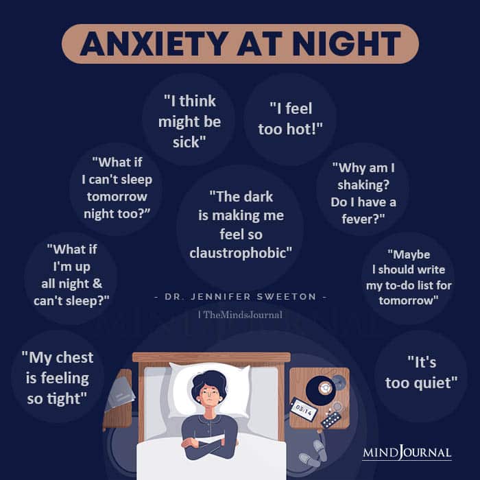 anxiety at night