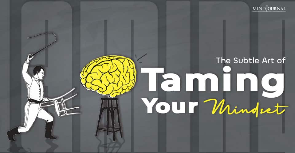 The Subtle Art Of Taming Your Mindset