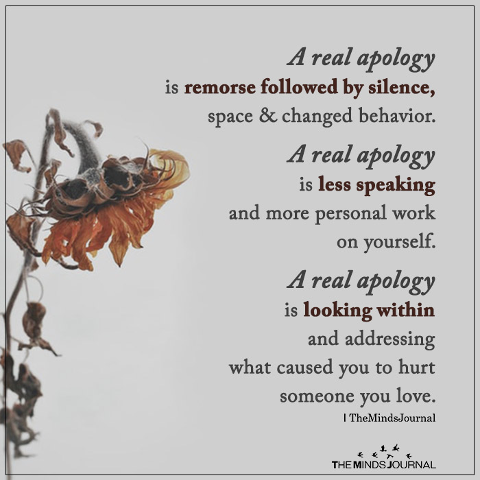 how to respond to a manipulative apology