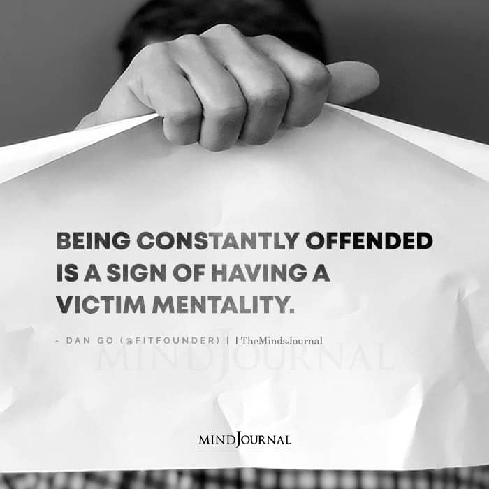 Victim mentality