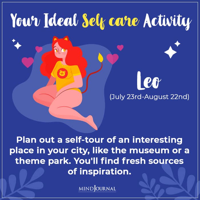 Best Self Care Idea leo