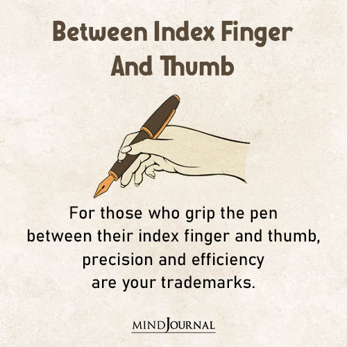 pen holding style personality test