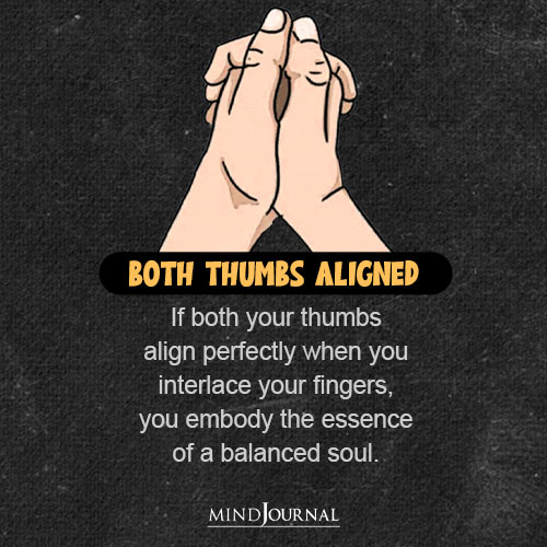 thumb personality test