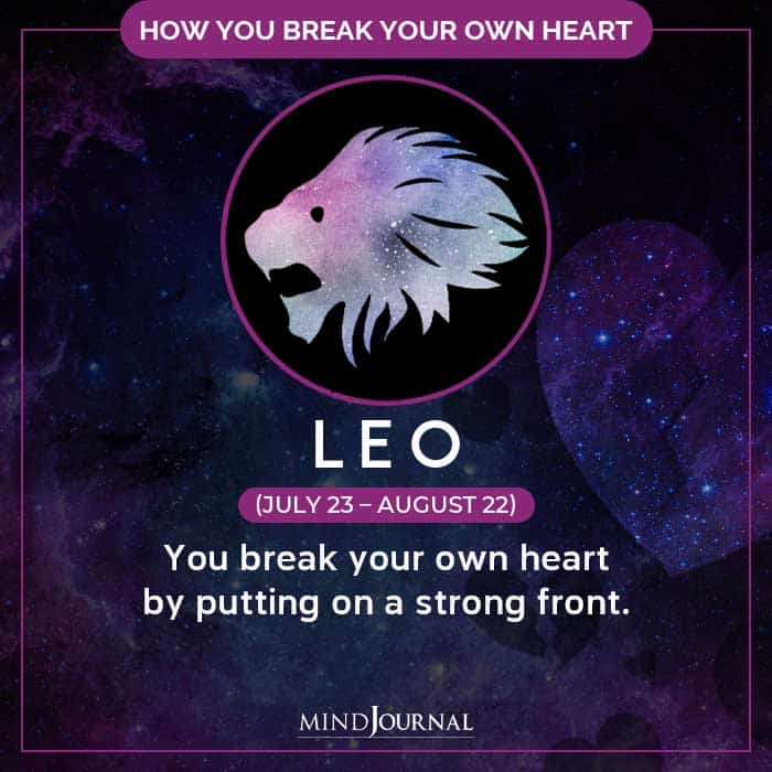 How Do You Break Your Own Heart leo