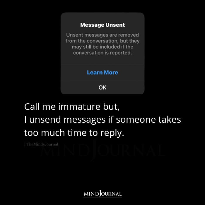 Call Me Immature But