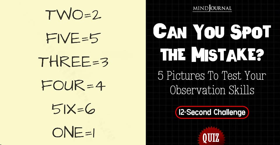 Put On Your Detective Hat: Can You Find The Mistake In The Pictures In 12 Seconds?