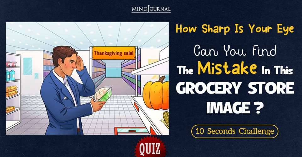 Spot The Slip-Up: Can You Find The Mistake In The Grocery Store Image, In Just 10 Seconds? Try This Brain Teasing Challenge