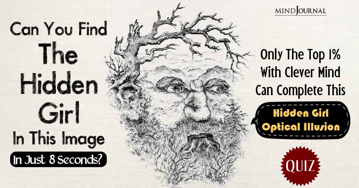 Can You Find the Hidden Girl in Just 8 Seconds? Only The Top 1% With Clever Mind Can Complete This Hidden Girl Optical Illusion