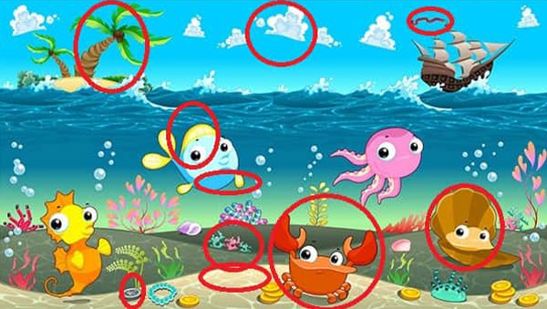 Can You Spot the Difference fish result