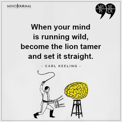 Carl Keeling When your mind is running wild