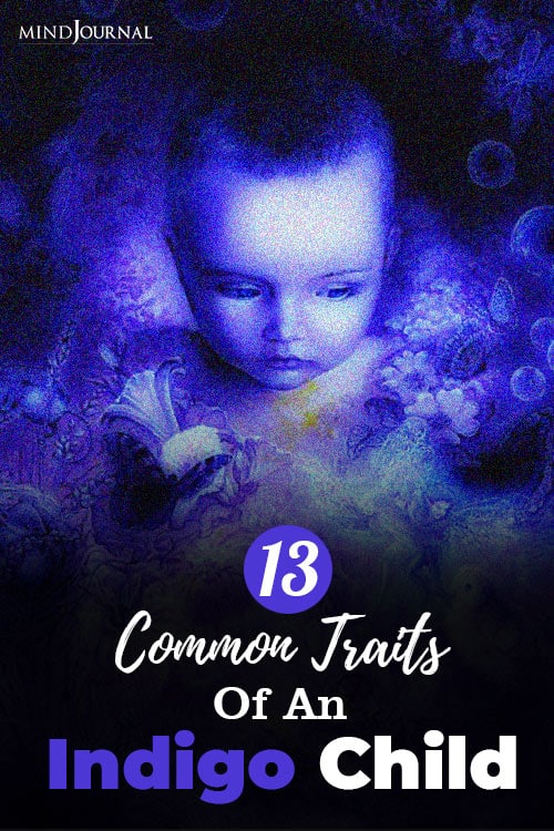 Common Traits Indigo Child Pin