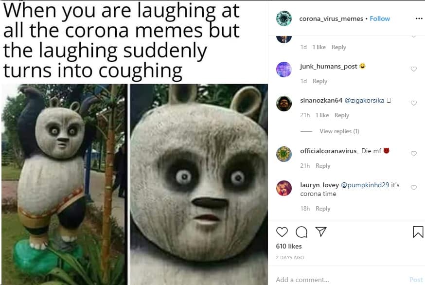 funniest Coronavirus tweets and memes