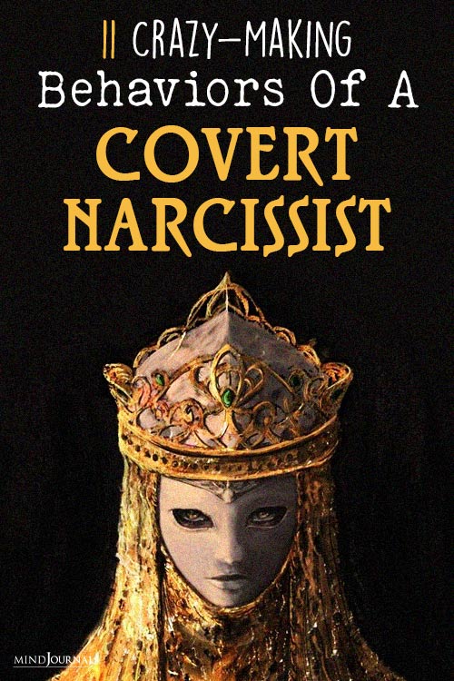 Crazy Making Behaviors Of A Covert Narcissist pin