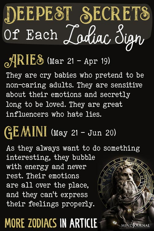 Deepest Secrets Of Zodiacs detail