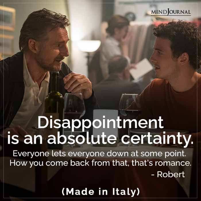 Disappointment Is An Absolute Certainty.