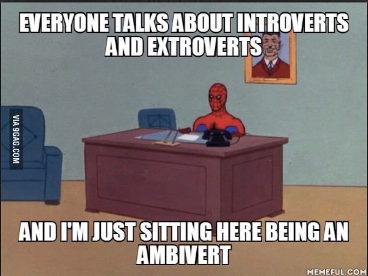 ambivert memes