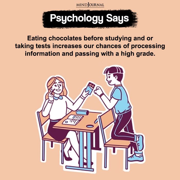 Eating Chocolates Before Studying