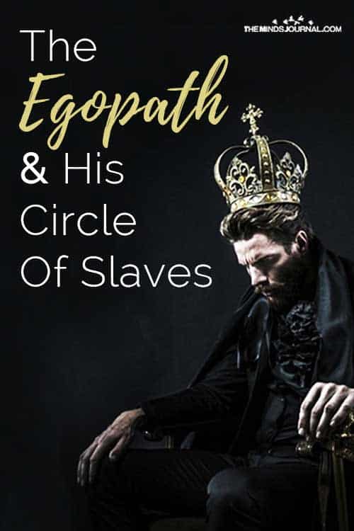 Egopath His Circle Of Slaves Pin