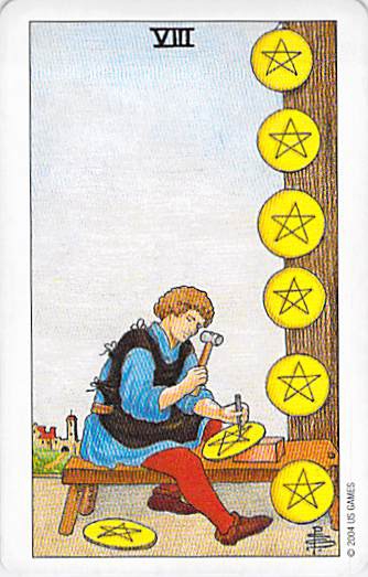 Eight Of Pentacles