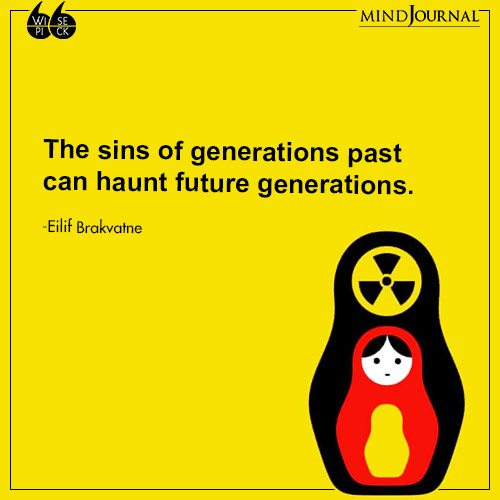 Eilif Brakvatne The sins of generations past