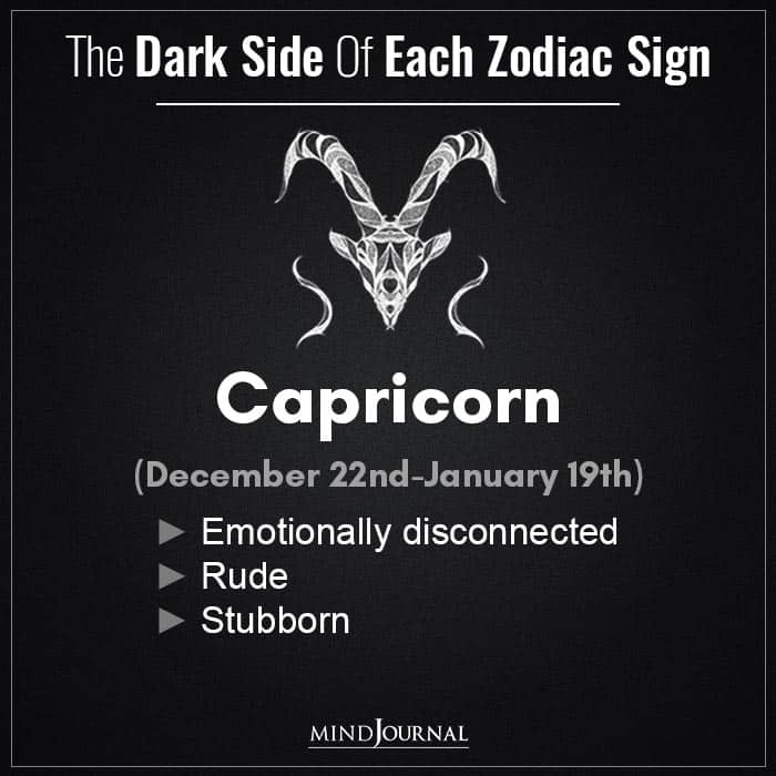 Dark Side of each Zodiac Sign