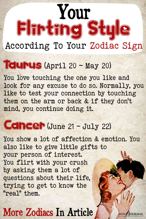 What Is Your Zodiac Flirting Style?