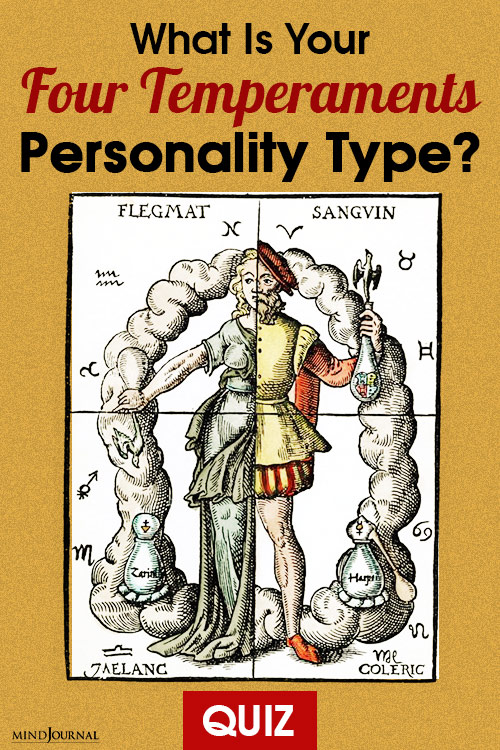 Four Temperaments Personality pin