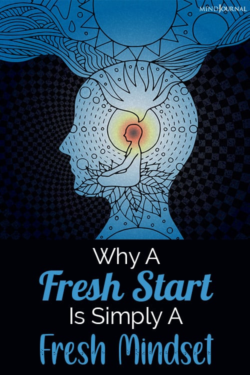 Fresh Start Simply Fresh Mindset pin